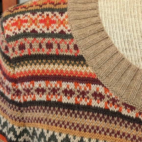 Talbot Fair isle Cardigan - Picture 3 of 7